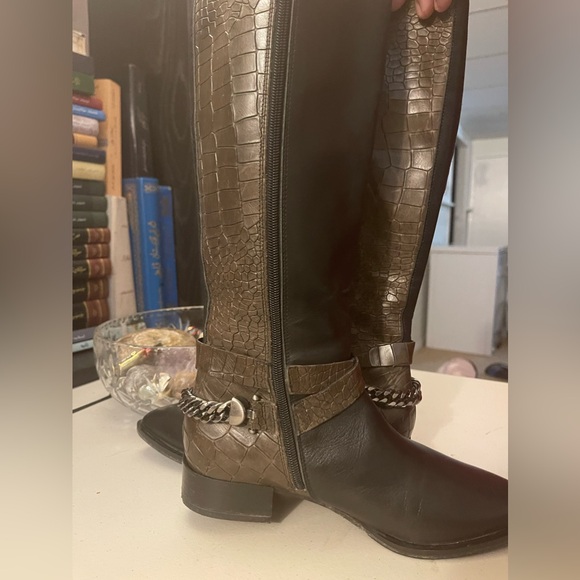 Women’s Italian leather boots - Picture 4 of 5